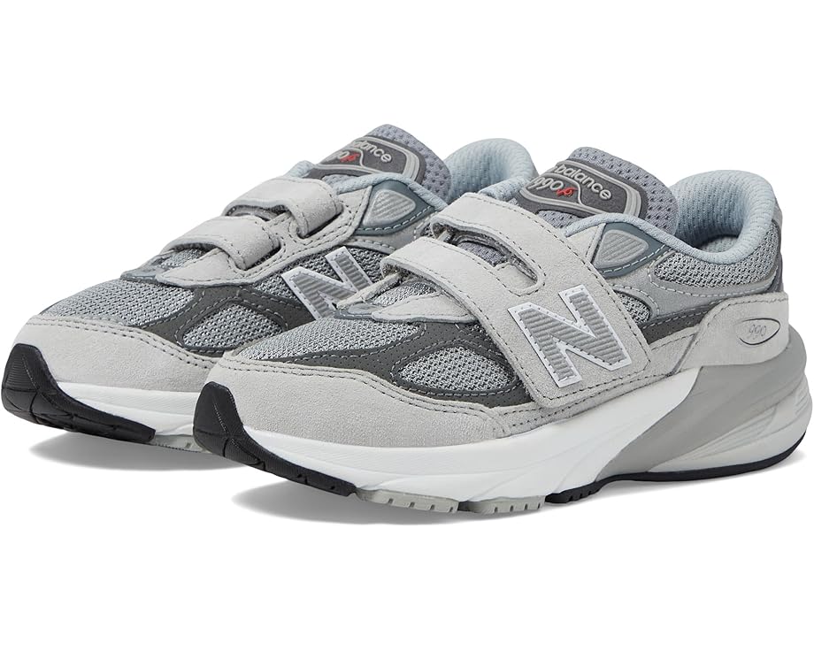 New Balance Kids -990V6-Little Kid Color;Grey/Silver Size 13.5, Width;W