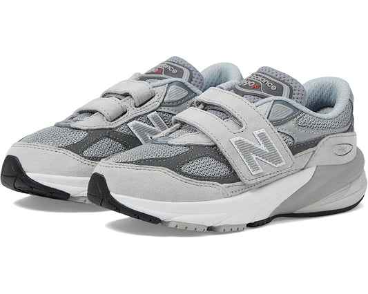 New Balance Kids -990V6-Little Kid Color;Grey/Silver Size 13.5, Width;W