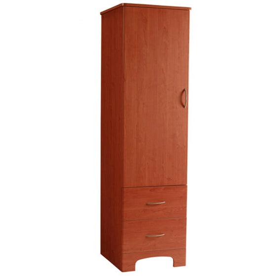 Oslo 1 Door, 2 Drawer Wardrobe, Cherry