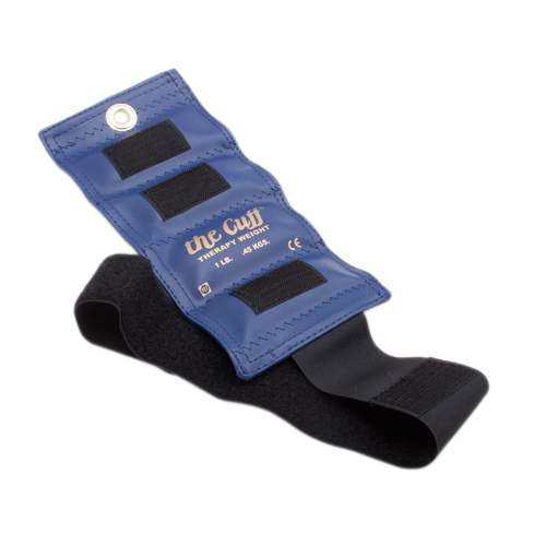 Deluxe Cuff weight, 1 pound, blue, Each