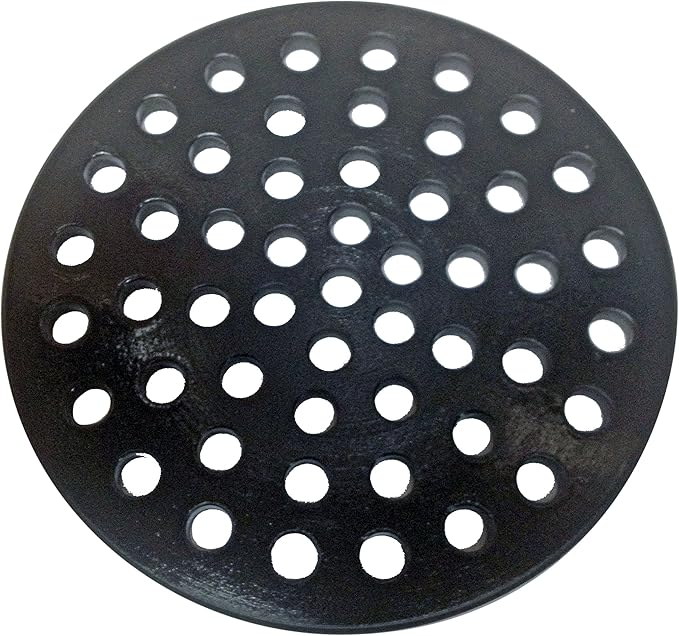 Premium 8" Cast Iron Drain Cover - Round Replacement Floor Drain Strainer