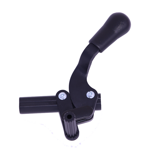 Left pro elevating legrest with 18 Deg 24 Deg Angle Adjustable footplate long exit classic