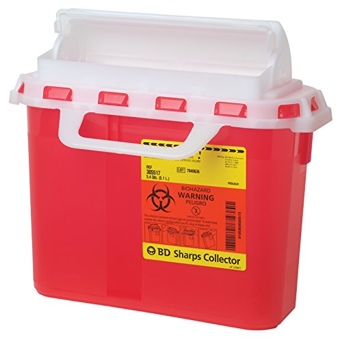 305435 Sharps Collector with Counterbalanced Door, 2 gal Capacity