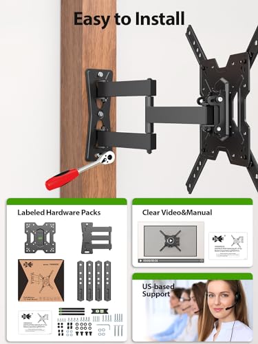 UL Listed Full Motion TV Mount