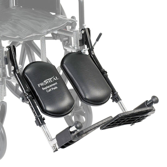 Elevating Wheelchair Leg Rest - Elevated Foot Rest With Wheelchair Calf Support, Right
