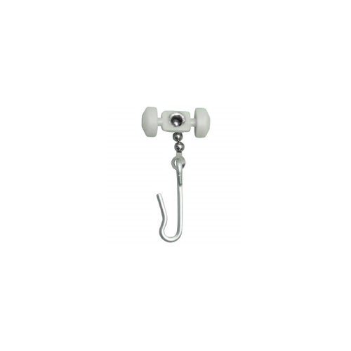 Curtain Hook-Nylon Wheels & Axle 10/Pkg