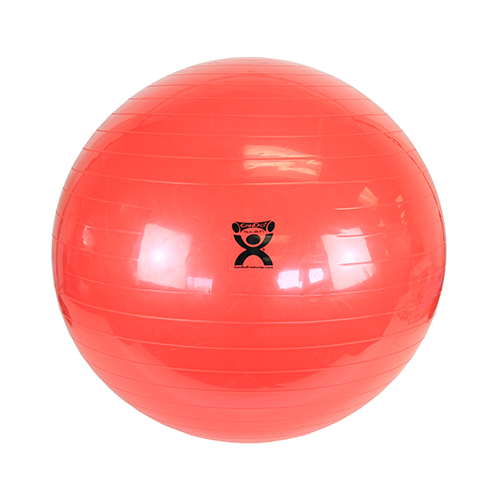 CanDo inflatable ball, red, 75 cm (30 in), Each