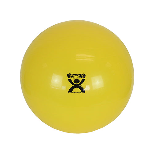 CanDo inflatable ball, yellow, 45 cm (18 in), Each