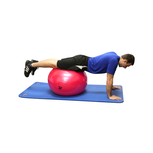 CanDo inflatable ball, red, 75 cm (30 in), Each