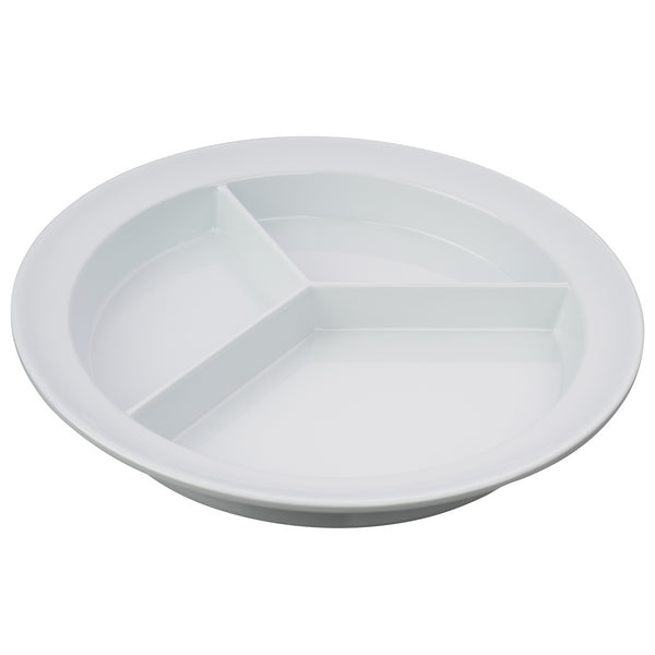 Partitioned Scoop Dish - Melamine, Each