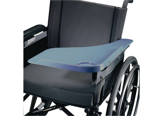 Sammons Preston Flip Away Half Lap Tray, Right, Translucent