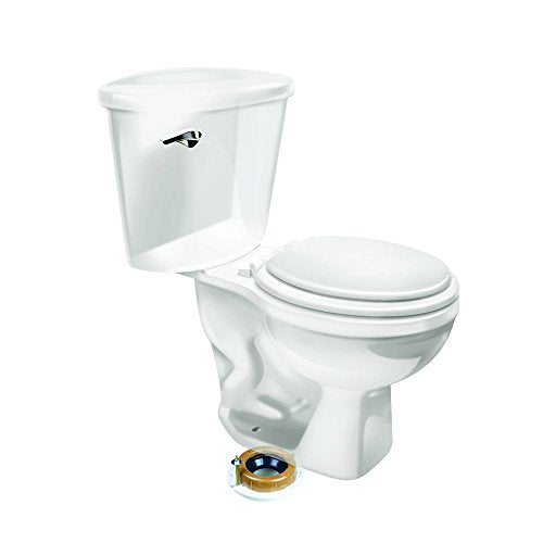 Fluidmaster 7513 Extra Thick Wax Toilet Bowl Gasket with Flange, for 3-Inch and 4-Inch Waste Lines