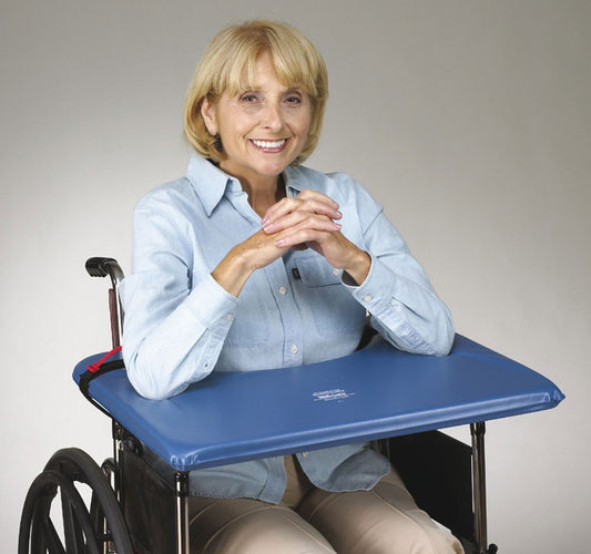 SofTop Wheelchair Tray w/Vinyl cover Fits 16"-18" W/C EA