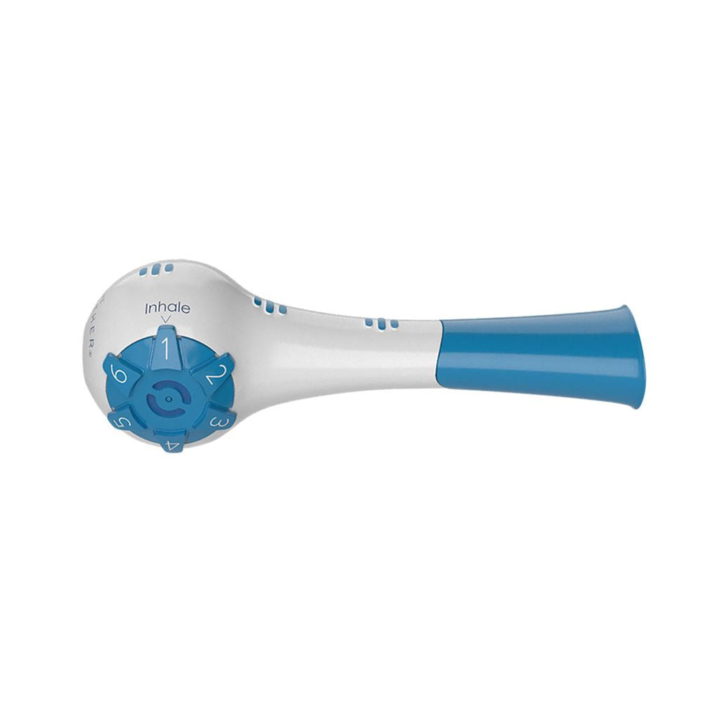 The Breather Respiratory Muscle Trainer, Blue