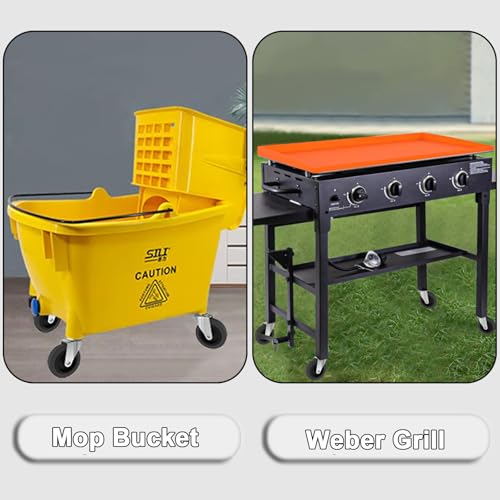 4 Inches Stem Caster Wheels