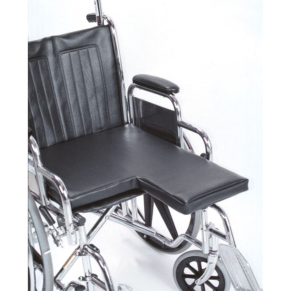 Amputee Wheelchair Surface, Standard, Polyfoam, Left, 18"W x 16"D