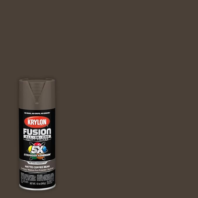 Krylon Fusion All-In-One 2900 Matte Coffee Bean 16 Oz