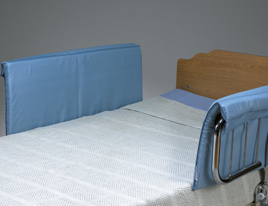 Half-Size Vinyl Bed Rail Pads 36"L x 14"W x 1"D Pair