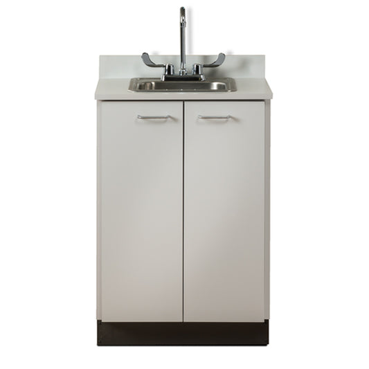 Base Cabinet Set with 2 Doors and Desk