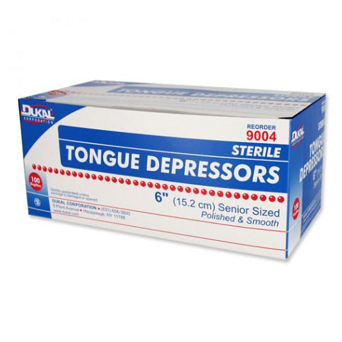 Tongue Blades Sterile 100Ea/Bx 10Bx/Cs