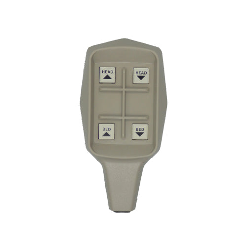 Replacement for Hill-Rom p/n: 63338, 4 BUT. HEAD-BED FUN/DB9 PLUG OSPREY, P871D