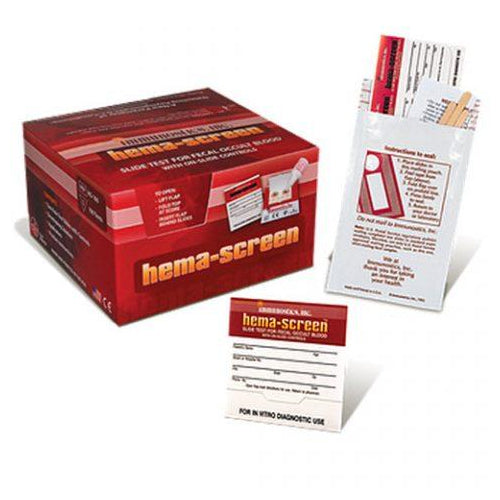 Hema Screen Test Packs "Guaiac" (Developer Item # 005-Hsdv-8) 100/Bx