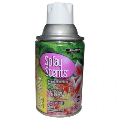 Air Freshener Metered Refill Can"Exotic Garden"