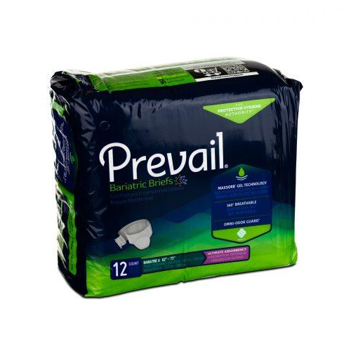 Prevail Brief XX-Large 62"- 73" - 12ea/pk 4pk/cs