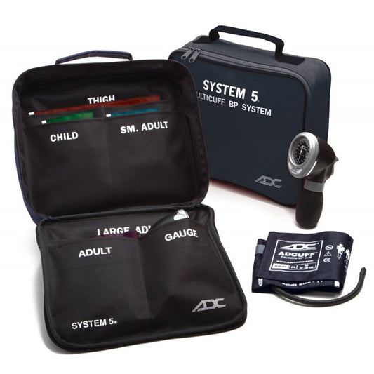 Aneroid Sphygmomanometer Unit System 5 Multicuff Kit Multicuff, Standard, Lf