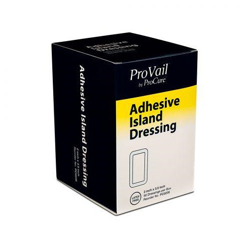 Provail, Adhesive Island Dressing, 2"X3.5" 50Ea/Bx