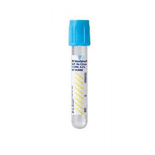 Iv Vacutainer Plastic Tube 2.7Ml 13Mm X 75Mm Light Blue