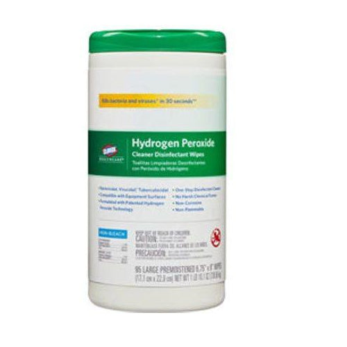 Clorox Healthcare Hydrogen Peroxide Disinfectant Wipe