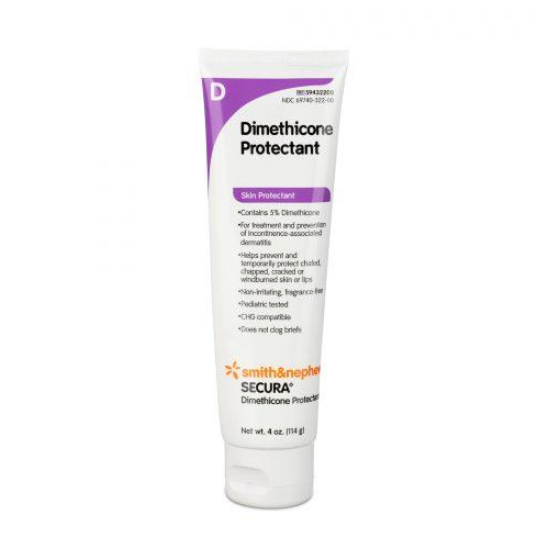 Secura Dimethicone Protectant (Zinc Free), 4Oz Tube 12