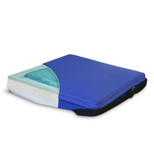 APEX CORE Wedge Gel-Foam Cushion, 20" x 20" x 4" x 2"