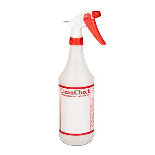 Empty Spray Bottle, Clear, W/ Red Trigger Head, 32Oz 3Ea/Pk 24Pk/Cs