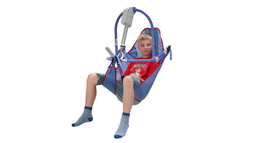 Clip Bathing Sling - Unpadded Legs, Small