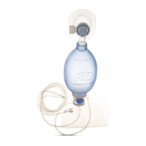 Adult Ambu Resuscitator Bag Mask Resevoir 7" Kink Resistant Tubing