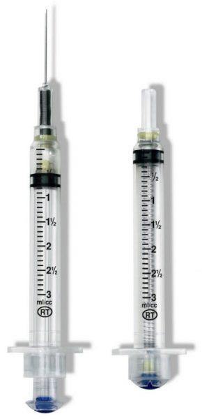 Vanishpoint Safety Syringes
