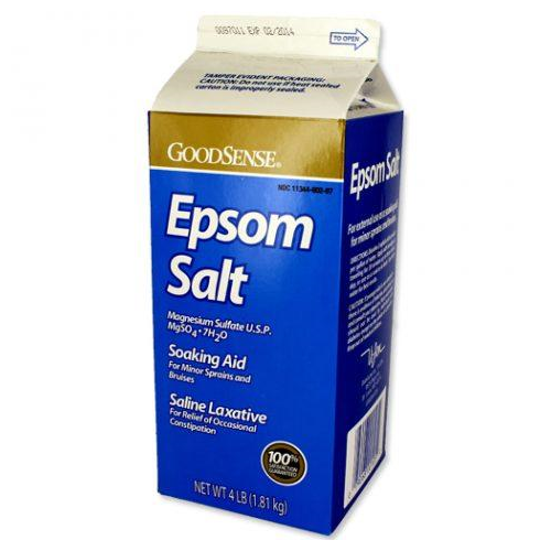 Epsom Salt, 4Lbs. Each