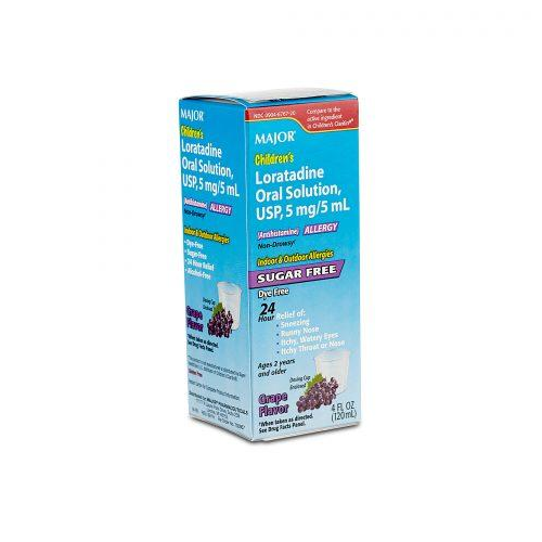 Claritin (Loratadine) Syrup Gen 5Mg/5Ml 4.Oz