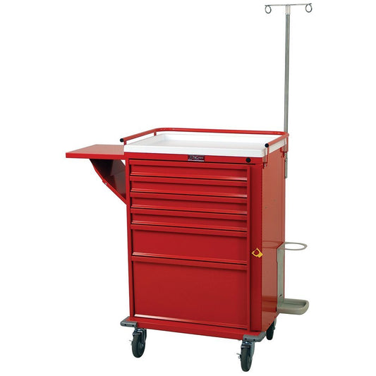 Emergency Cart Red/White