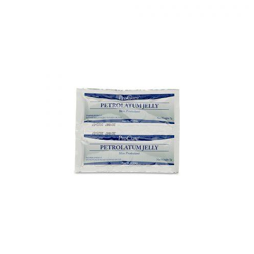 Petroleum Jelly, Vaseline Gen 5Gm. Foil-Pack 144/Bx-6Bx/Cs