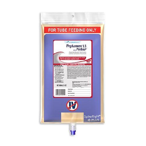 Peptamen 1.5 UltraPak with Prebio1 SpikeRight Plus 1000ml 6ea/cs