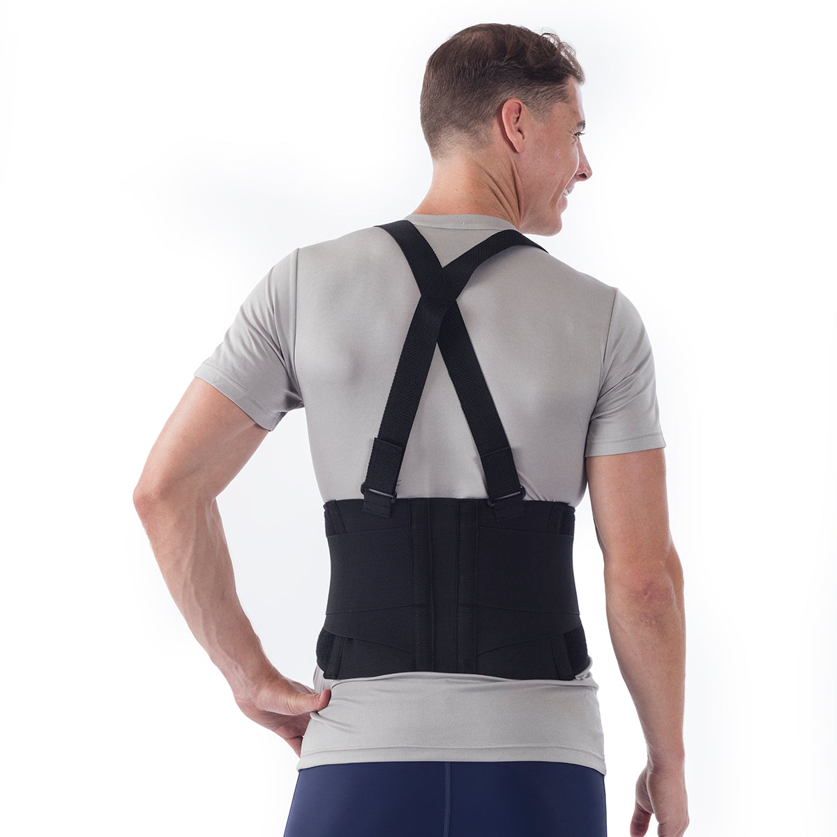 Deluxe Velfoam Back Belt, 6XL, Fits Waist 58" - 62"