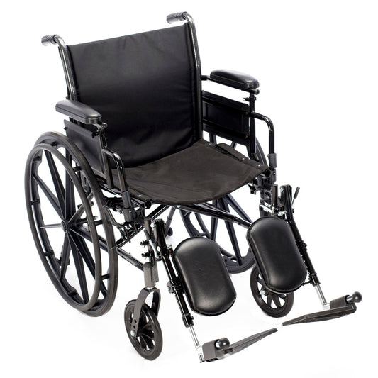 Chariot III K3 Series Wheelchair with Advanced Elevating Legrests for Enhanced Comfort