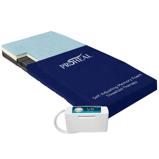 Supreme Support Powered Self Adjusting Air/Foam Mattress System w/ Pump ProHeal