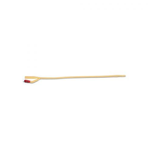Foley Catheter, Silicone Coated Latex, 2Way 30Cc 18Fr 10/Bx