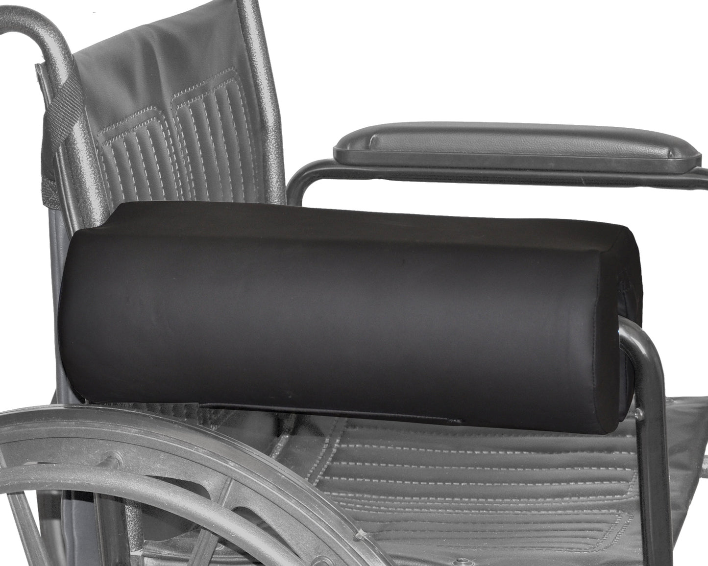 Lateral Stabilizer Armrest Bolster, 6" x 11", Flat Desk Arm