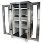 Stainless Steel Double Column Medical Storage Cabinet