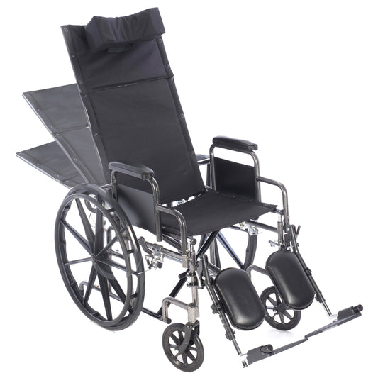 Reclining Wheelchair with Elevating Legrests
